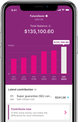 View your Aware Super Statement in the App